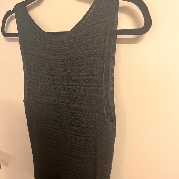 Theory Black wool dress a line - Picture 4 of 4